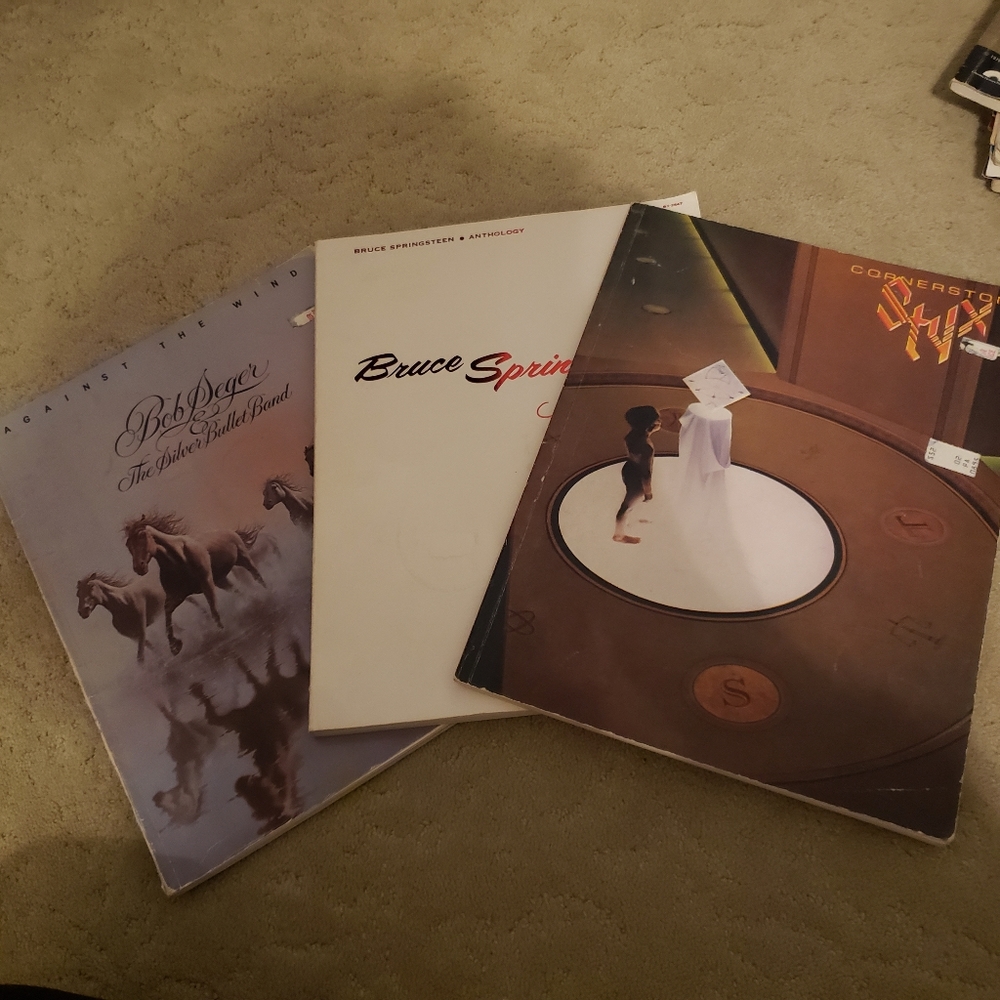 Styx, Bob Seger, Bruce Springsteen Sheet Music